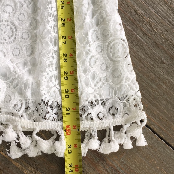 Lace Overlay Halter Dress size M - Picture 6 of 7